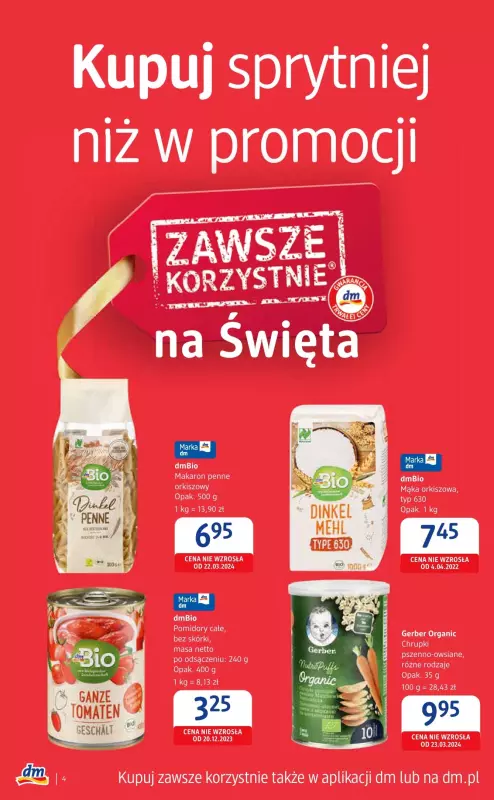 Drogerie DM - gazetka promocyjna Zawsze korzystnie na święta od czwartku 19.12 do wtorku 31.12 - strona 4