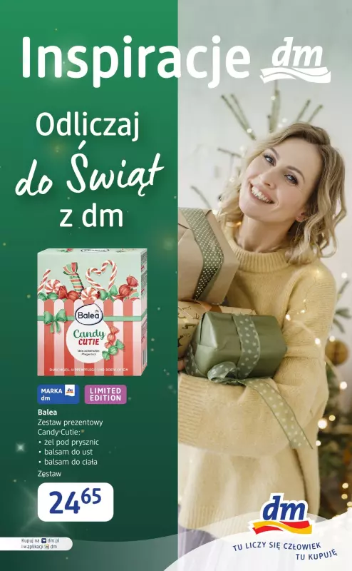 Drogerie DM - gazetka promocyjna Odliczaj do świąt od piątku 13.12 do poniedziałku 23.12