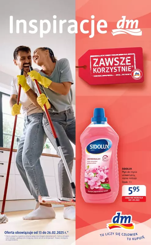 Drogerie DM - gazetka promocyjna Gazetka: Kupuj sprytniej niż w promocji. od poniedziałku 17.02 do środy 26.02