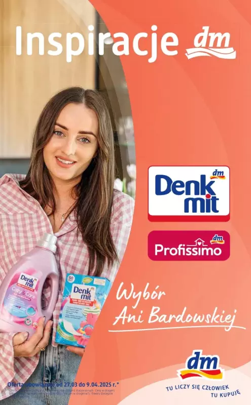 Drogerie DM - gazetka promocyjna Gazetka: Inspiracje DM od czwartku 27.03 do środy 09.04