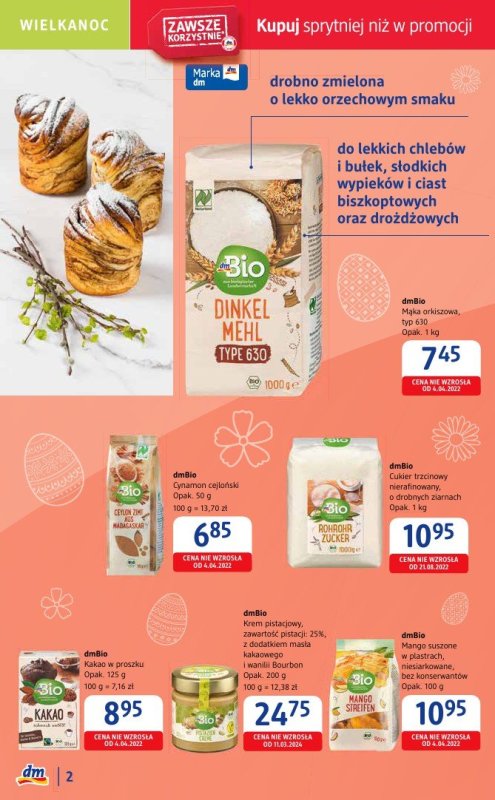 Drogerie DM - gazetka promocyjna Gazetka: Inspiracje DM na Wielkanoc od czwartku 10.04 do środy 23.04 - strona 2