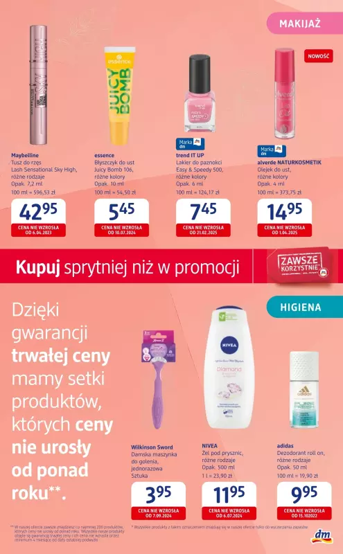 Drogerie DM - gazetka promocyjna Gazetka: Kupuj sprytniej niż w promocji od czwartku 08.05 do środy 21.05 - strona 3