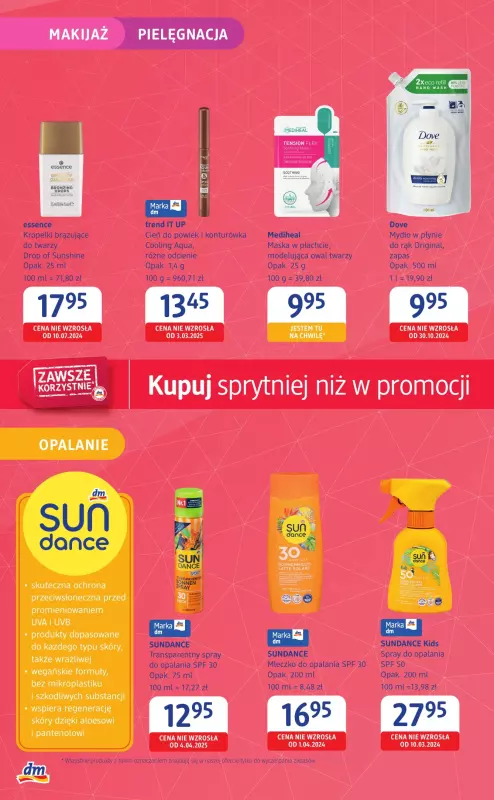 Drogerie DM - gazetka promocyjna Gazetka: Kupuj sprytniej niż w promocji   - strona 2