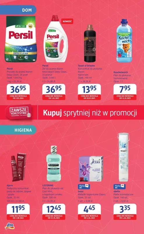 Drogerie DM - gazetka promocyjna Gazetka: Kupuj sprytniej niż w promocji od czwartku 22.05 do środy 04.06 - strona 4