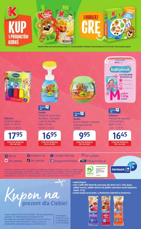 Drogerie DM - gazetka promocyjna Gazetka: Kupuj sprytniej niż w promocji od czwartku 22.05 do środy 04.06 - strona 8