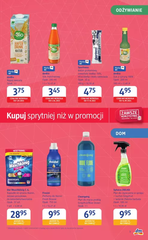 Drogerie DM - gazetka promocyjna Kupuj sprytniej niż w promocji  do środy 18.06 - strona 3