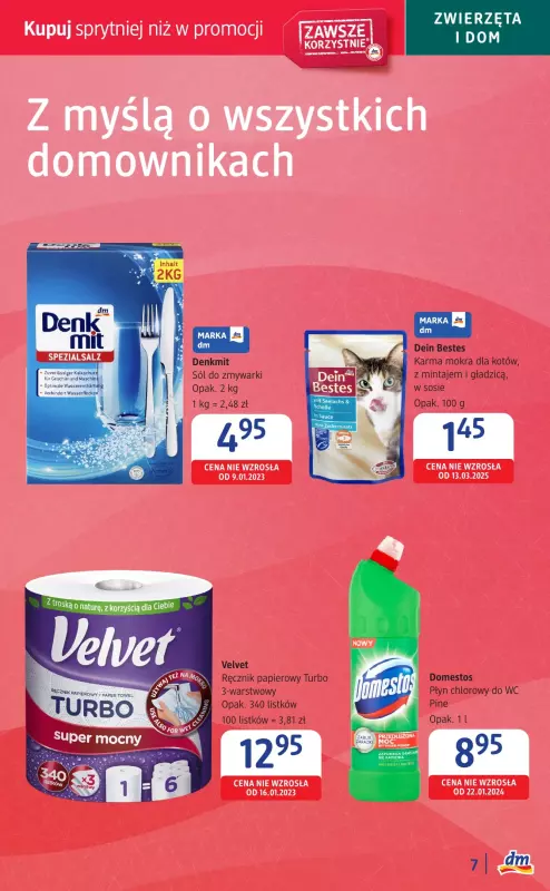 Drogerie DM - gazetka promocyjna Łódź, już otwarta nowa drogeria w CH M1 przy ul. Brzezińskiej 27/29 od czwartku 26.06 do soboty 05.07 - strona 7