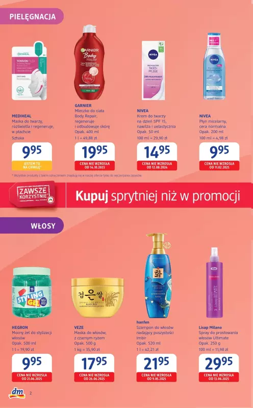 Drogerie DM - gazetka promocyjna Gazetka  do środy 27.08 - strona 2