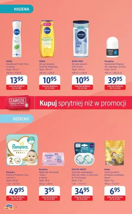 Drogerie DM - gazetka promocyjna Gazetka  do środy 27.08 - strona 4