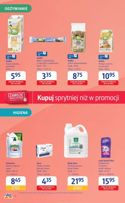 Drogerie DM - gazetka promocyjna Gazetka   - strona 2