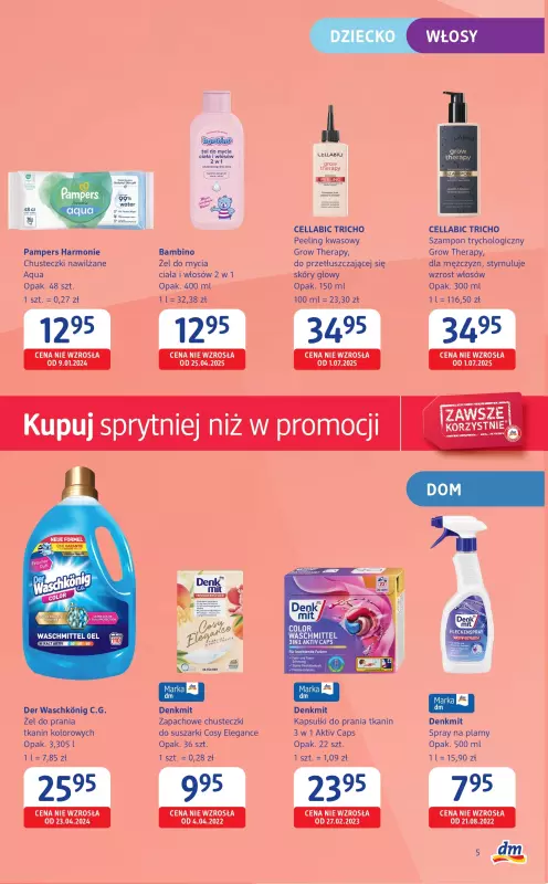 Drogerie DM - gazetka promocyjna Gazetka  do środy 10.09 - strona 5