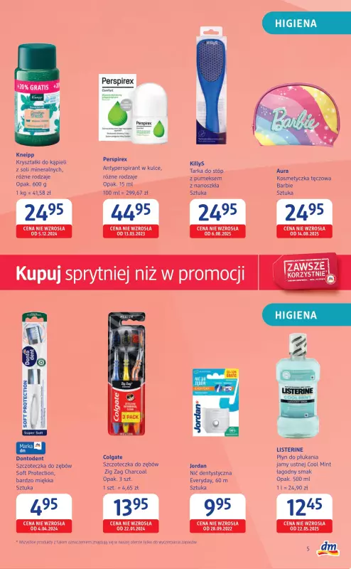 Drogerie DM - gazetka promocyjna Gazetka  do środy 08.10 - strona 5
