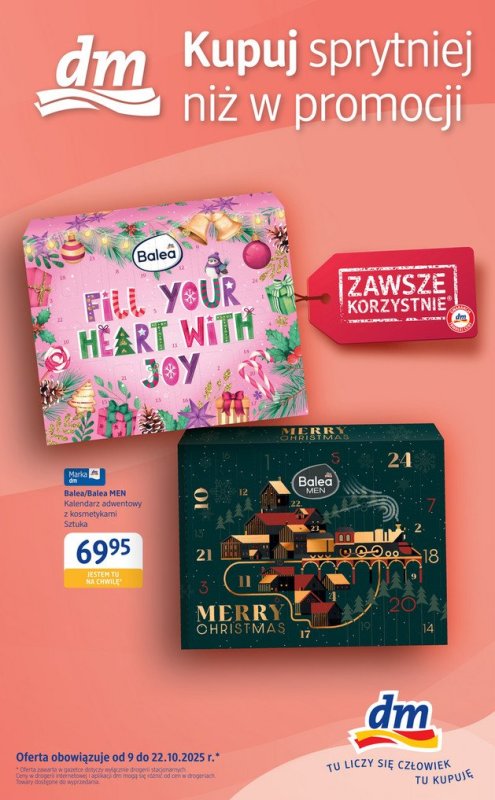 Drogerie DM - gazetka promocyjna Gazetka  do środy 22.10