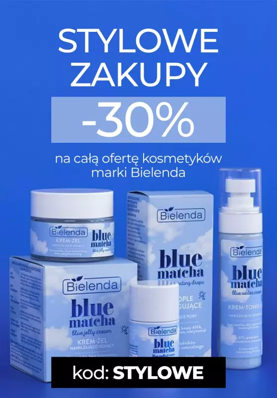 2024 STYLOWE ZAKUPY - gazetka promocyjna Bielenda | -30% na całą ofertę z kodem od piątku 27.09 do środy 02.10