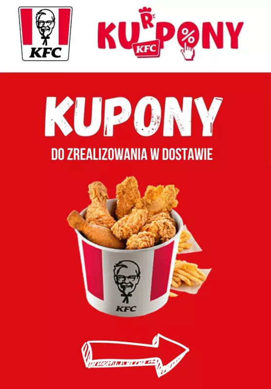 KFC - gazetka promocyjna Nowe kupony w dostawie od środy 25.10 
