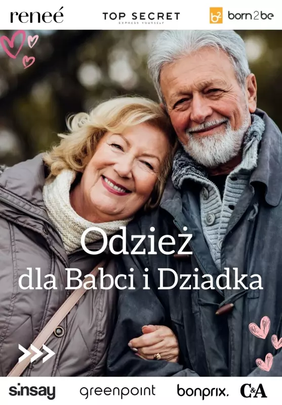 #DZIEŃ BABCI I DZIADKA - gazetka promocyjna Odzież dla Babci i Dziadka w SUPER cenach | przegląd marek od czwartku 16.01 do środy 22.01