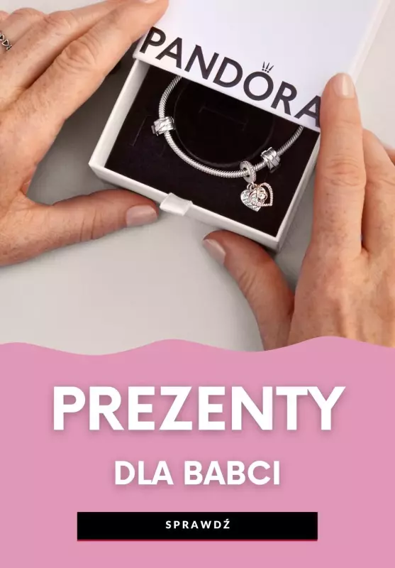 #DZIEŃ BABCI I DZIADKA - gazetka promocyjna Pandora | Biżuteria dla Babci od czwartku 16.01 