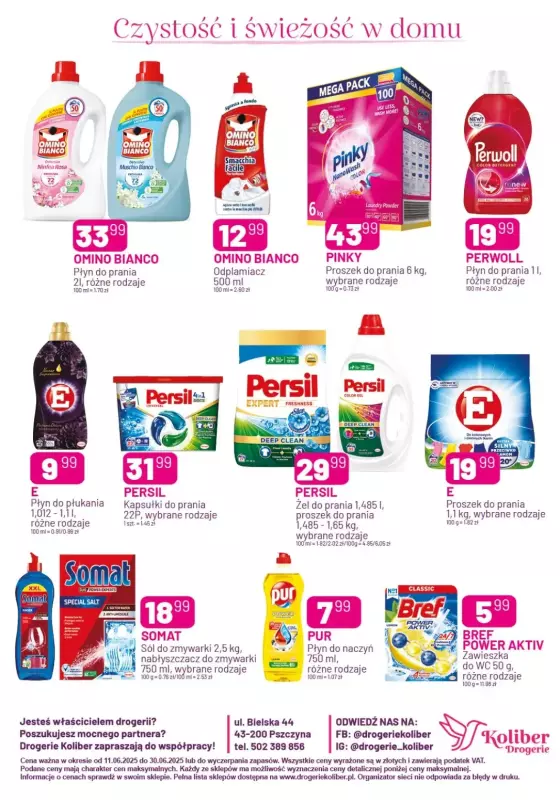 Drogerie Koliber - gazetka promocyjna Gazetka od środy 11.06 do poniedziałku 30.06 - strona 8