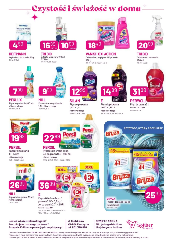 Drogerie Koliber - gazetka promocyjna Gazetka od środy 09.07 do czwartku 31.07 - strona 8