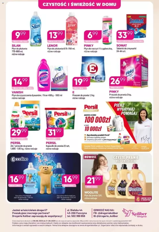 Drogerie Koliber - gazetka promocyjna Gazetka od piątku 08.08 do niedzieli 31.08 - strona 8