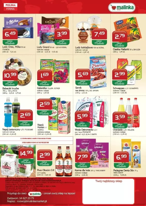 MALINKA - gazetka promocyjna Gazetka od czwartku 20.06 do środy 26.06 - strona 2