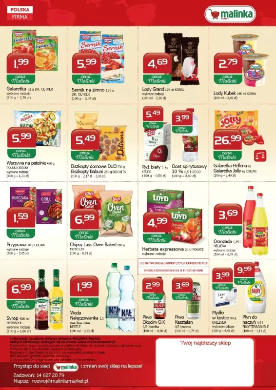 MALINKA - gazetka promocyjna Gazetka od czwartku 12.06 do środy 25.06 - strona 2