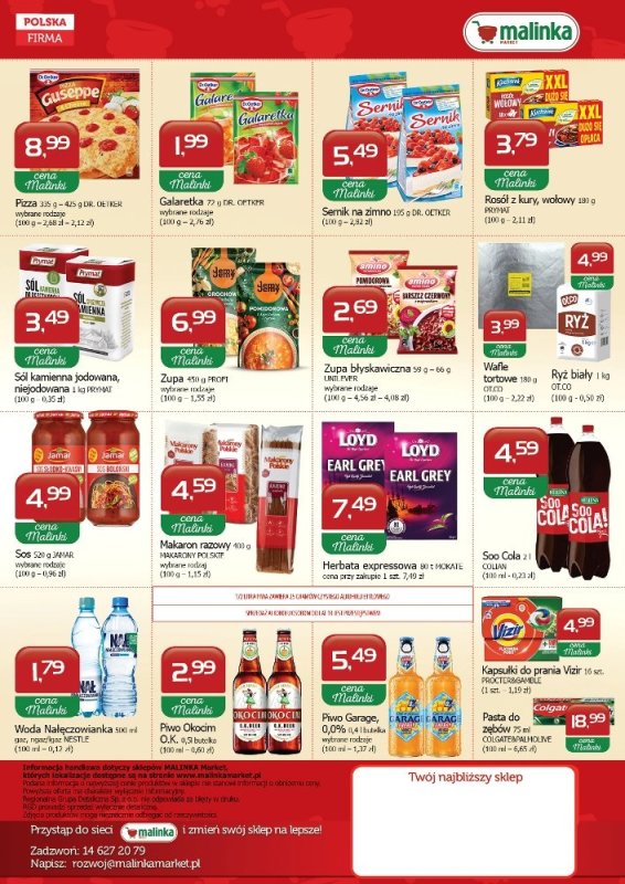 MALINKA - gazetka promocyjna Gazetka od czwartku 10.07 do środy 23.07 - strona 2
