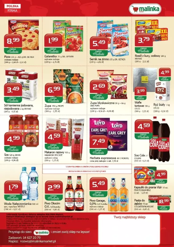MALINKA - gazetka promocyjna Gazetka od czwartku 10.07 do środy 23.07 - strona 2