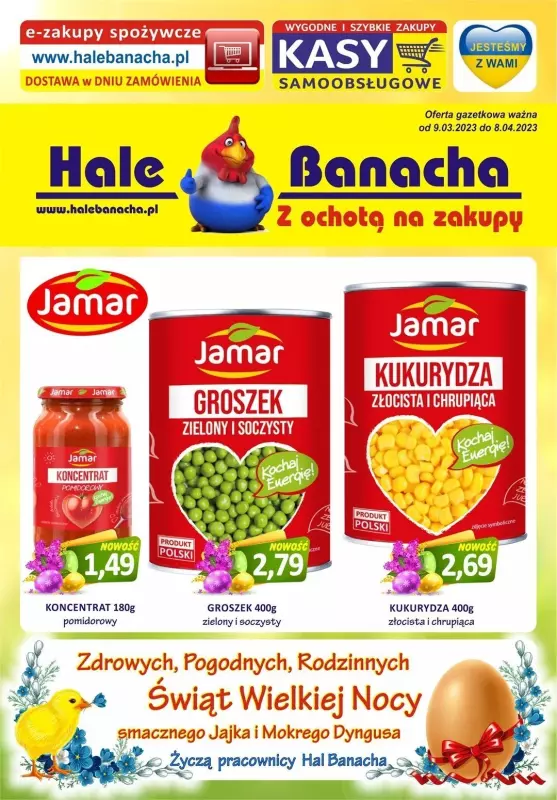Hale Banacha - gazetka promocyjna Hale Banacha_Warszawa od czwartku 09.03 do soboty 08.04