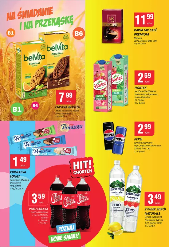 Chorten - gazetka promocyjna Gazetka Zach-pom, Dolnośląskie, Lubuskie, Wlkp Market od czwartku 18.07 do środy 31.07 - strona 6