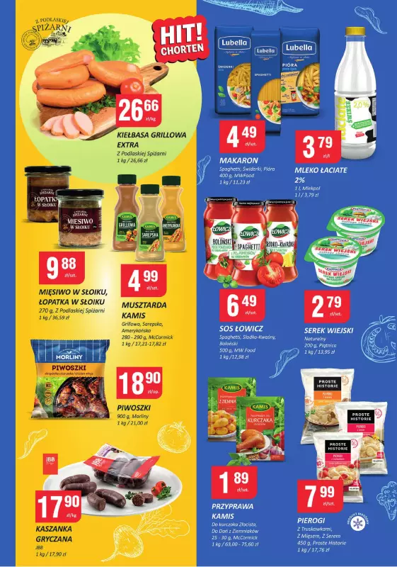 Chorten - gazetka promocyjna Gazetka Podlaskie Minimarket od czwartku 18.07 do środy 31.07 - strona 2