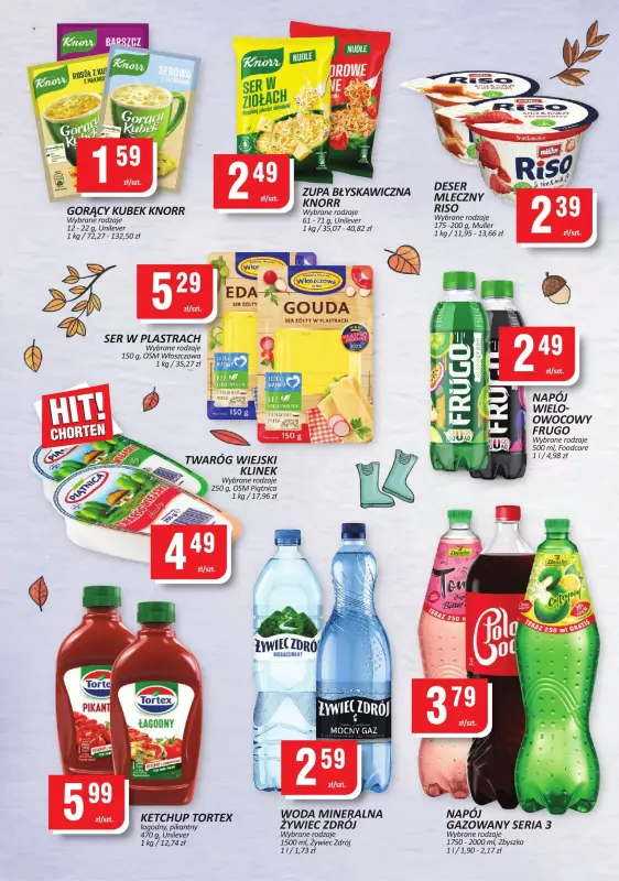 Chorten - gazetka promocyjna Gazetka Małopolskie, Śląsk, Podkarpackie, Opolskie minimarket od czwartku 19.09 do środy 02.10 - strona 2