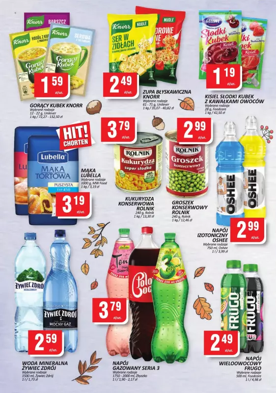 Chorten - gazetka promocyjna Gazetka Małopolskie, Śląsk, Podkarpackie, Opolskie market od czwartku 19.09 do środy 02.10 - strona 6