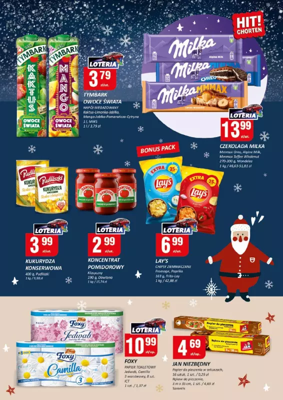 Chorten - gazetka promocyjna Gazetka Łódzkie minimarket od czwartku 12.12 do wtorku 31.12 - strona 3