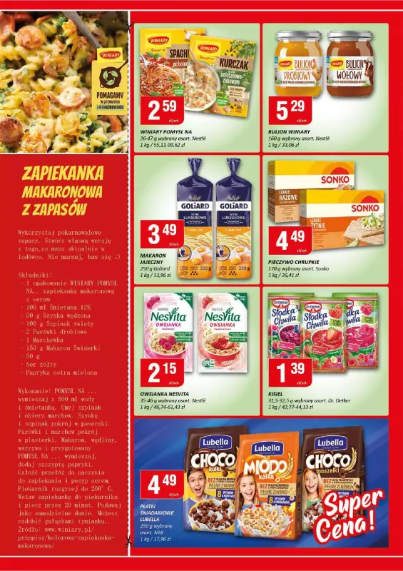 Chorten - gazetka promocyjna Gazetka Mazowsze Market od czwartku 16.01 do środy 29.01 - strona 4