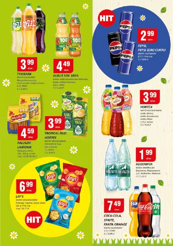 Chorten - gazetka promocyjna Gazetka Dolny Śląsk, Wielkopolska, Zach-pom, Lubuskie Market od czwartku 24.04 do piątku 02.05 - strona 7