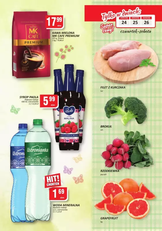 Chorten - gazetka promocyjna Gazetka Małopolska, Śląsk, Podkarpacie, Opolskie Market od czwartku 24.04 do piątku 02.05 - strona 5