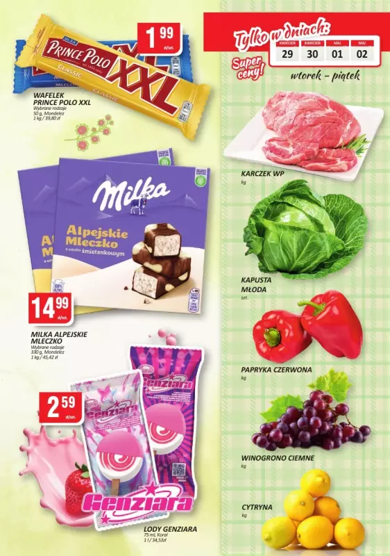 Chorten - gazetka promocyjna Gazetka Małopolska, Śląsk, Podkarpacie, Opolskie Market od czwartku 24.04 do piątku 02.05 - strona 7