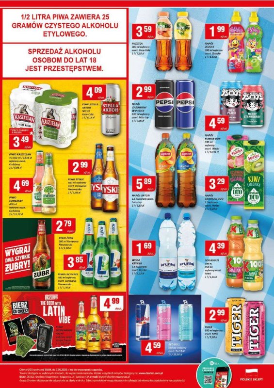 Chorten - gazetka promocyjna Gazetka Mazowsze Market od środy 30.04 do środy 07.05 - strona 4
