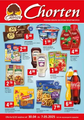 Chorten - gazetka promocyjna Gazetka Mazowsze Minimarket od środy 30.04 do środy 07.05