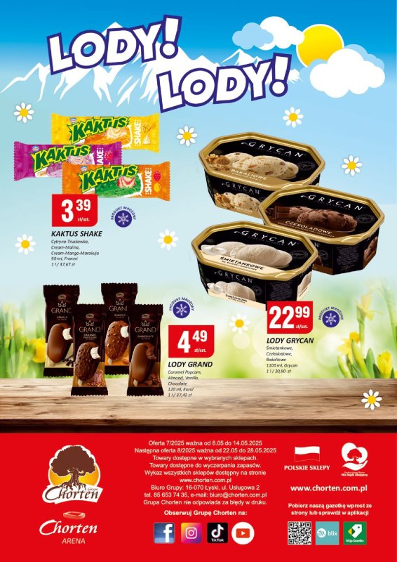 Chorten - gazetka promocyjna Gazetka Lubelskie Market od czwartku 08.05 do środy 14.05 - strona 8