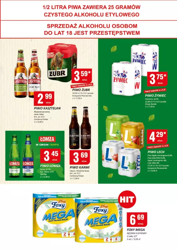 Chorten - gazetka promocyjna Gazetka Dolny Śląsk, Wielkopolska, Zach-pom, Lubuskie Market od czwartku 08.05 do środy 14.05 - strona 6
