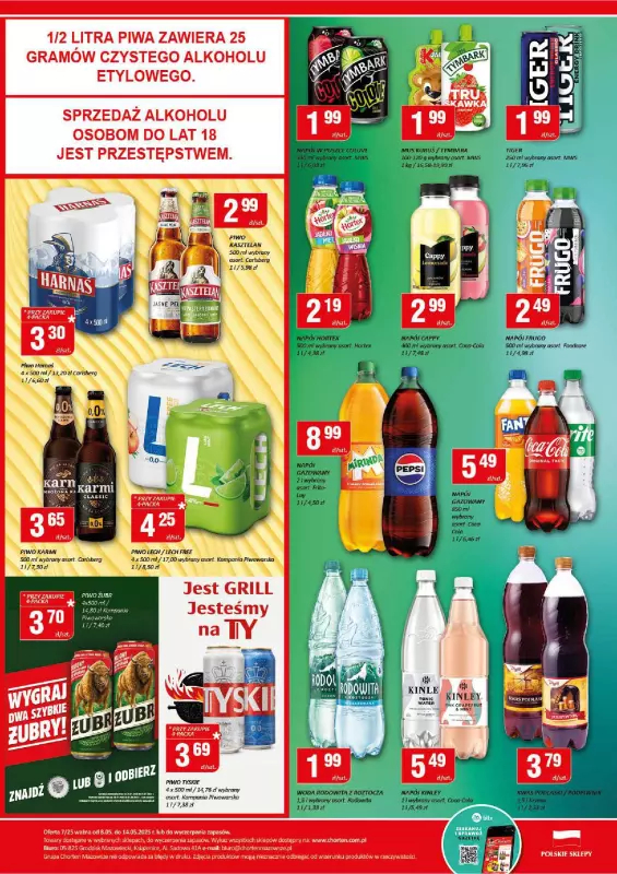 Chorten - gazetka promocyjna Gazetka Mazowsze Market od czwartku 08.05 do środy 14.05 - strona 4