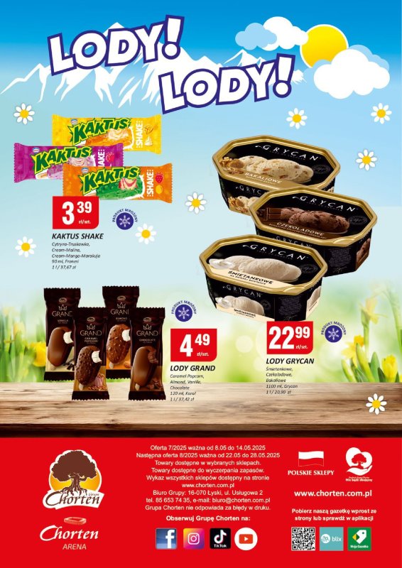 Chorten - gazetka promocyjna Gazetka Radom Market od czwartku 08.05 do środy 14.05 - strona 8
