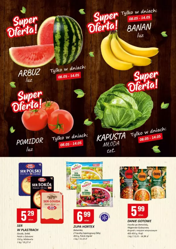Chorten - gazetka promocyjna Gazetka Podlaskie Market od czwartku 08.05 do środy 14.05 - strona 4
