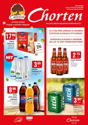 Chorten - gazetka promocyjna Gazetka Podlaskie Market od czwartku 22.05 do środy 28.05