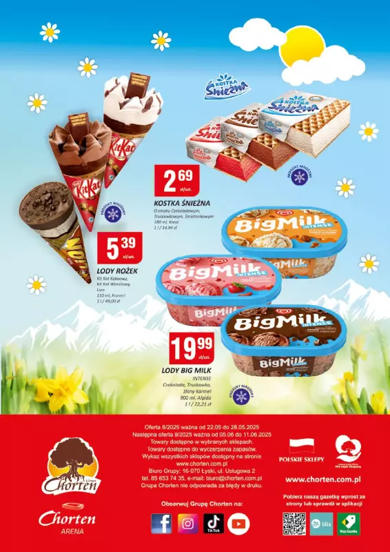 Chorten - gazetka promocyjna Gazetka Radom Market od czwartku 22.05 do środy 28.05 - strona 8
