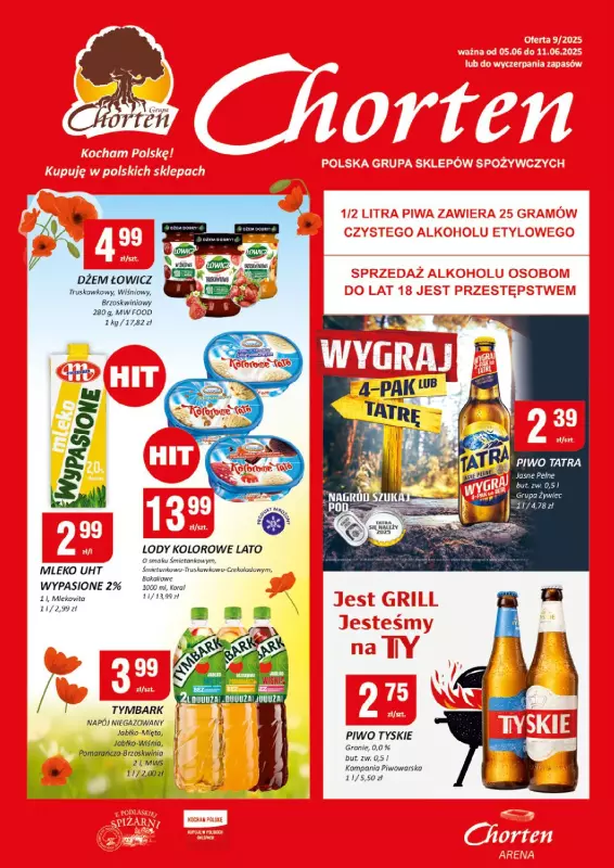 Chorten - gazetka promocyjna Gazetka Podlaskie Market  