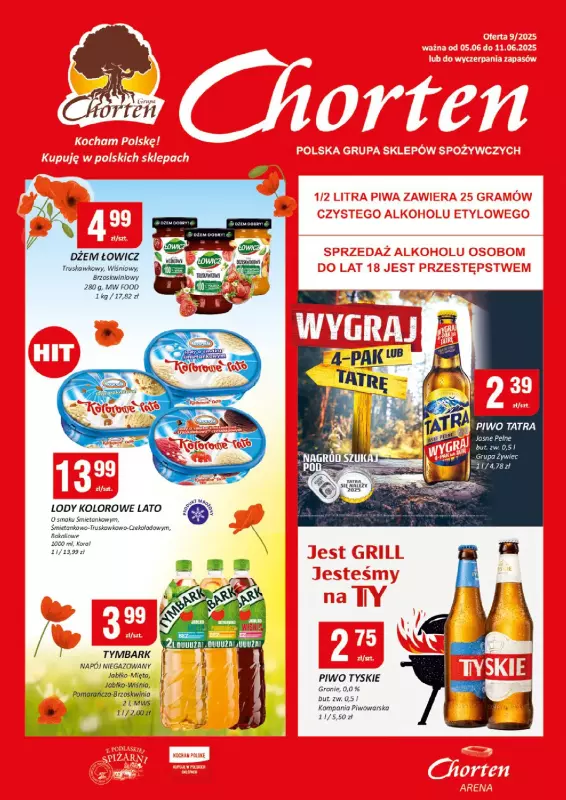Chorten - gazetka promocyjna Gazetka Ciechanów Minimarket  
