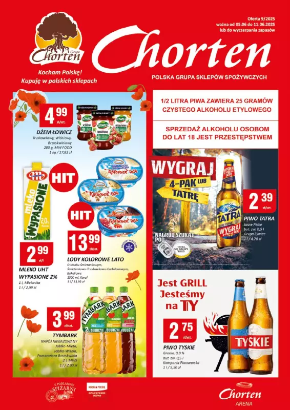 Chorten - gazetka promocyjna Gazetka Dolny Śląsk, Wielkopolska, Zach-pom, Lubuskie Market  